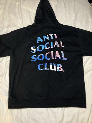 Anti Social Social Club ASSC Serenity Cherry Blossom Hoodie Size XXL