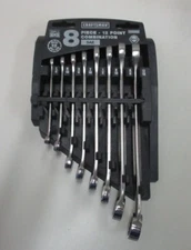 Craftsman 8 Pc. 946992 SAE 12 Point  Combination Wrench Set