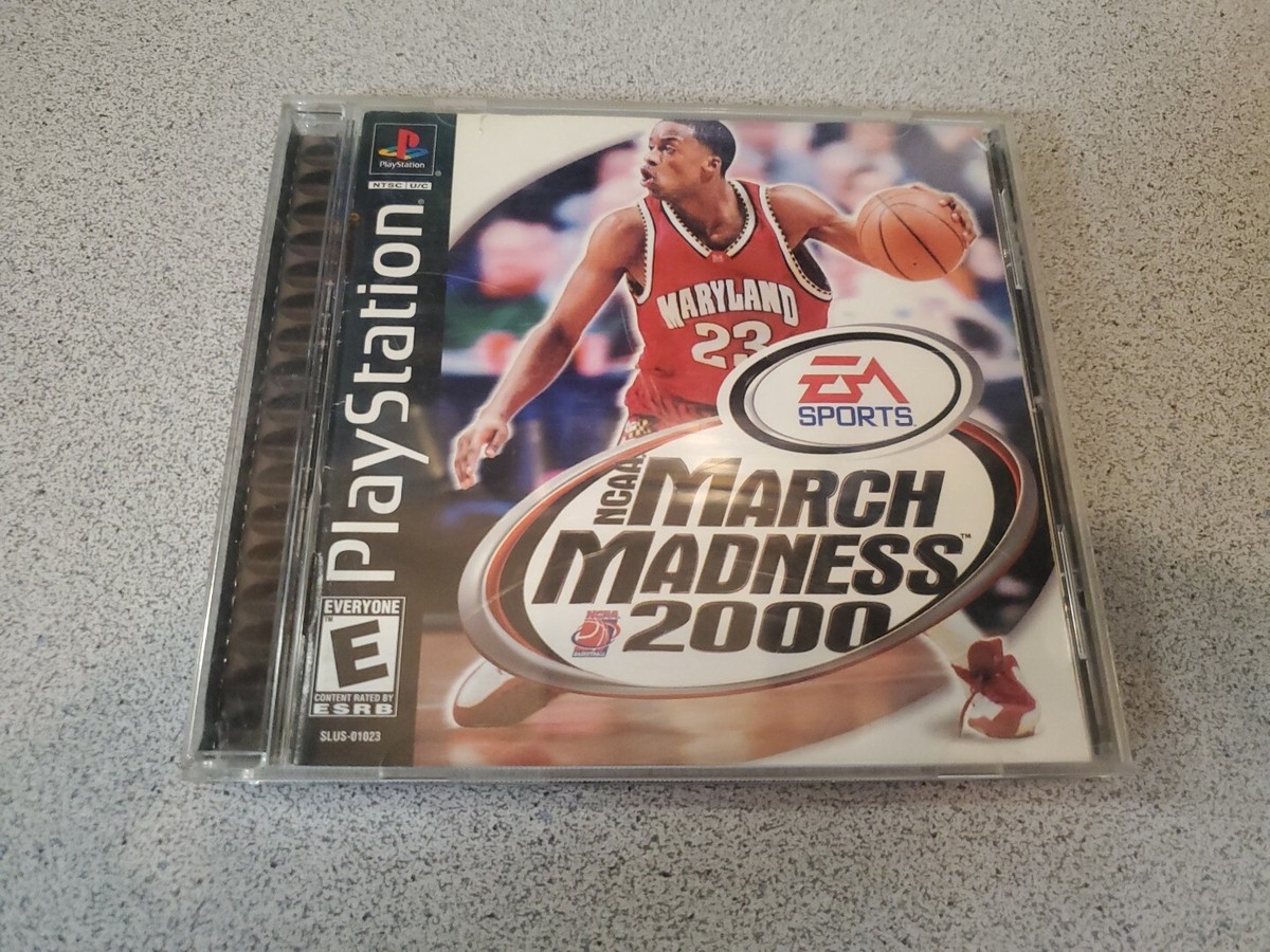 PS1 NCAA March Madness 2000 PlayStation Registration Card, Basketball