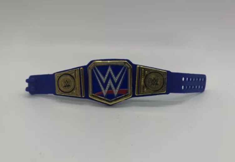 WWE Mattel Action Figure Smackdown Universal Heavyweight Title Belt Elite Blue