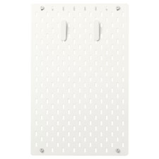 SKÅDIS Pegboard Noticeboard Black Wall Mounted Home Office Storage Deco 36x56cm
