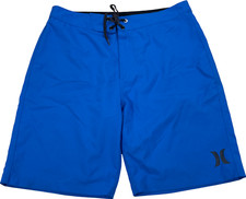 Hurley Men  s Blue Bathing Suit Swim Shorts - 29