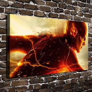 DC The Flash HD Canvas Print 16"x28" Home Decor Paintings ...