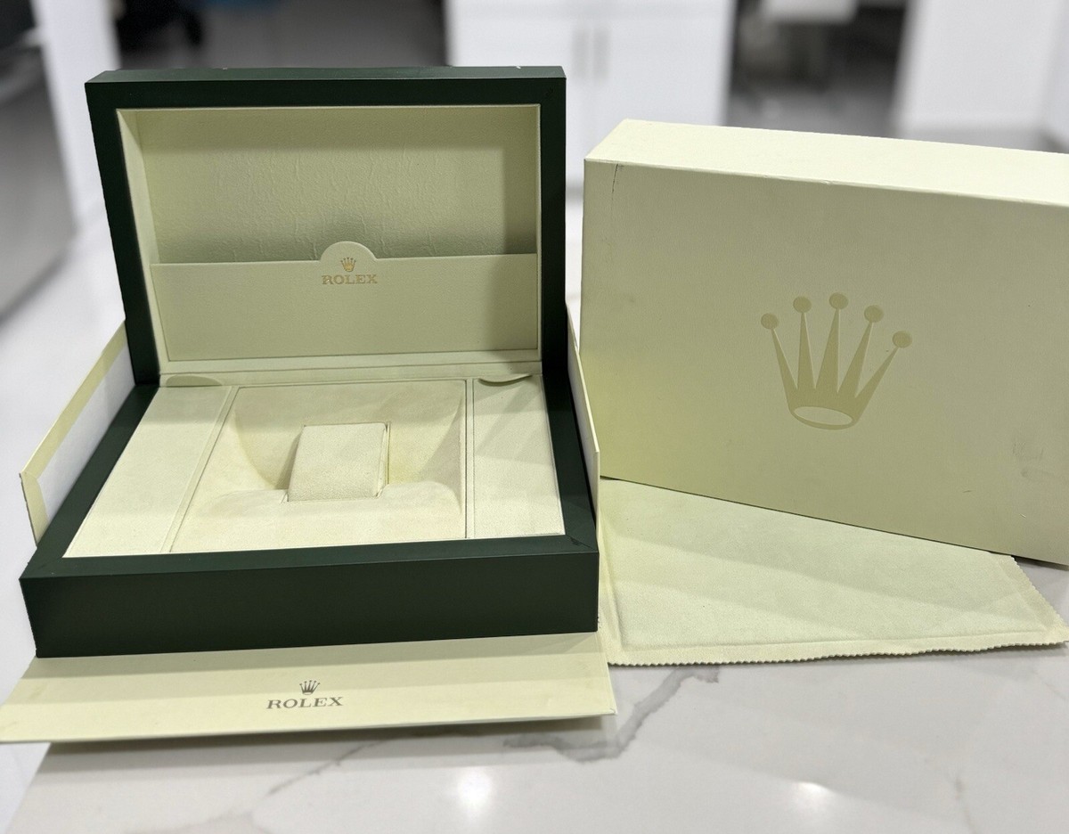 Authentic ROLEX XL Watch Box Platinum DayDate President /Daytona