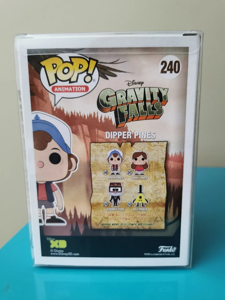 Gravity Falls: Dipper Pines (Chase) Funko Pop Vinyl Figure *NEW* RARE +PROTECTOR - Image 3 of 4