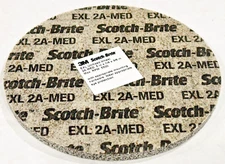 (1) 3M Scotch-Brite 5”x1/4"x3/8” 2A Medium EXL Unitized Deburring Wheel
