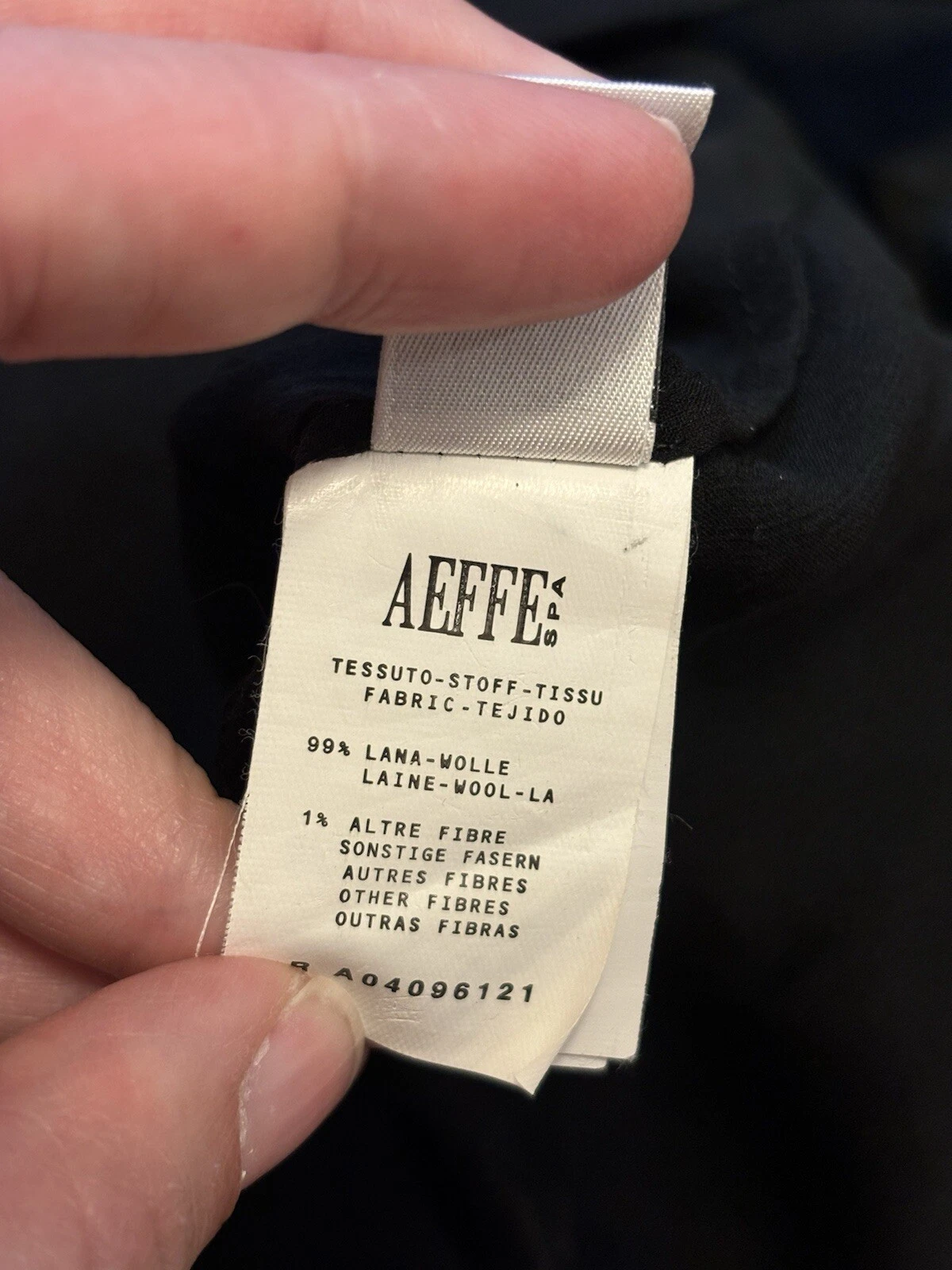 Abito vintage Moschino anni '90 economico e chic lana nera a turni maglia pannello trasparente 10