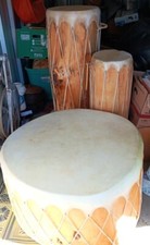 POW WOW NATIVE AMERICAN 3 POW WOW BĘBNY ZESTAW 3 SZT.