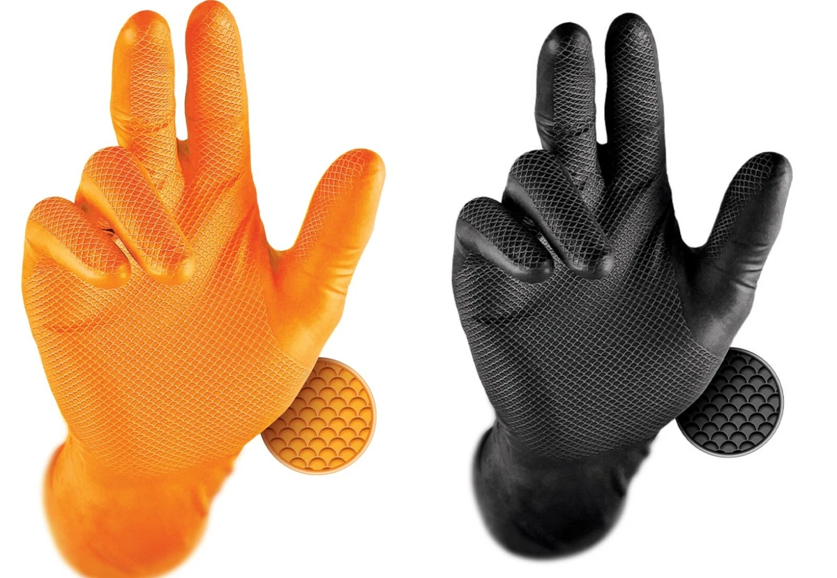 Gants nitrile, X50 - Grippaz