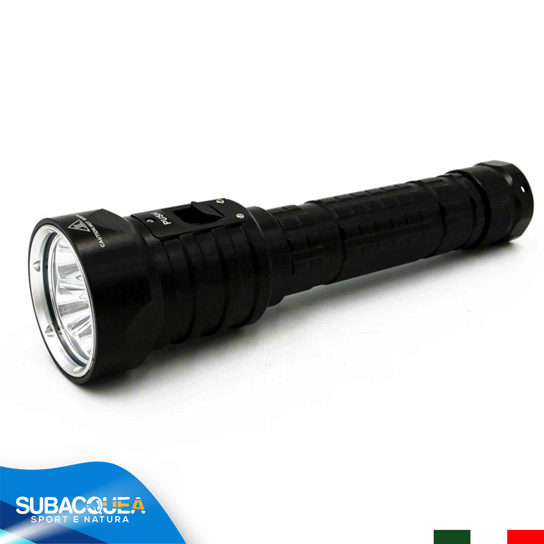 Torcia Subacquea LED Beaver Electra: Strobo Impermeabile Per Immersioni Notturne E Sicurezza