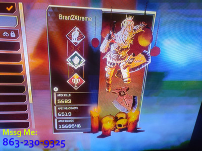 (READ DESCRIPTION) Apex Legends Ps4 & More!