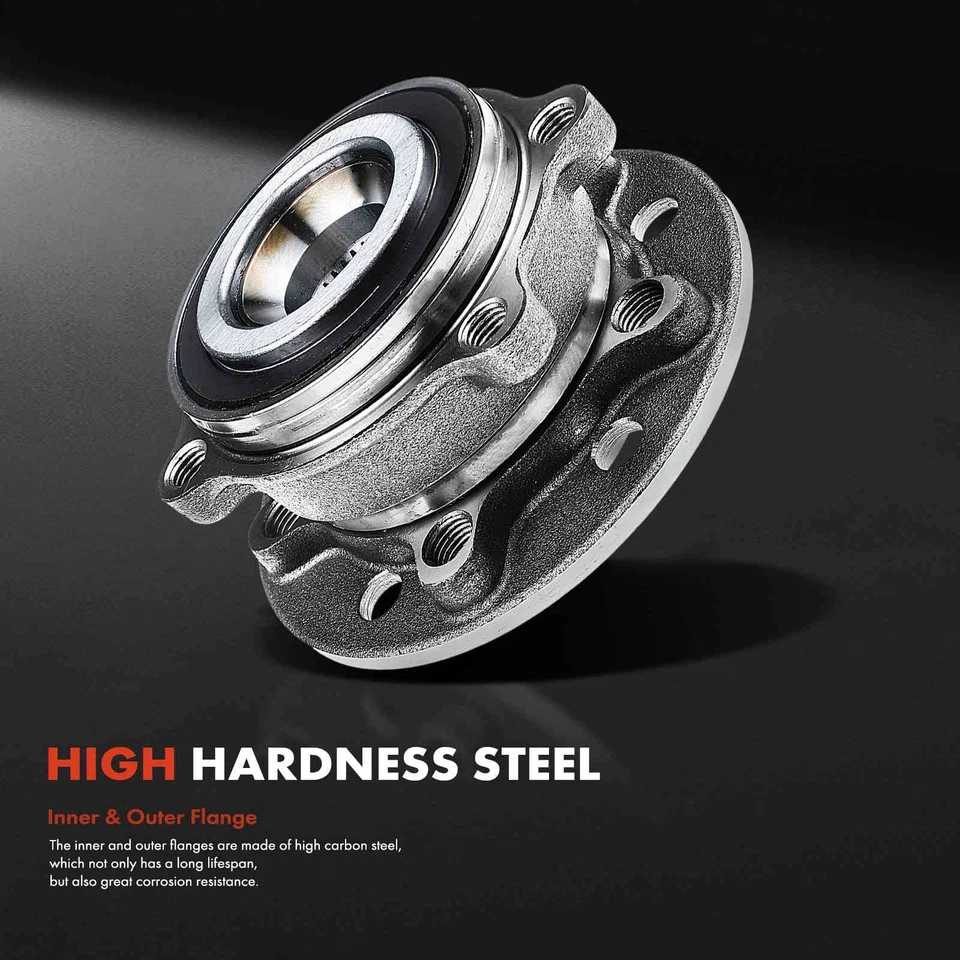 Conjunto de cojinete de cubo de rueda delantera izquierda/derecha para Mercedes-Benz C300 E300 GLC300 Foto 4 de 4