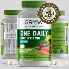 ONE Daily Men's Complete MultiVitamin MultiMineral  Organic Whole Foods, 90 CT