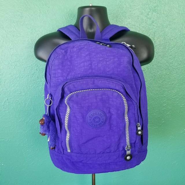 kipling purple backpack
