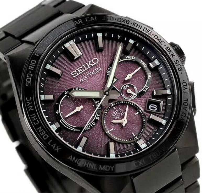 SEIKO ASTRON NEXTER SBXC123 2020 Limited Titanium GPS Radio Solar Watch 43.1mm