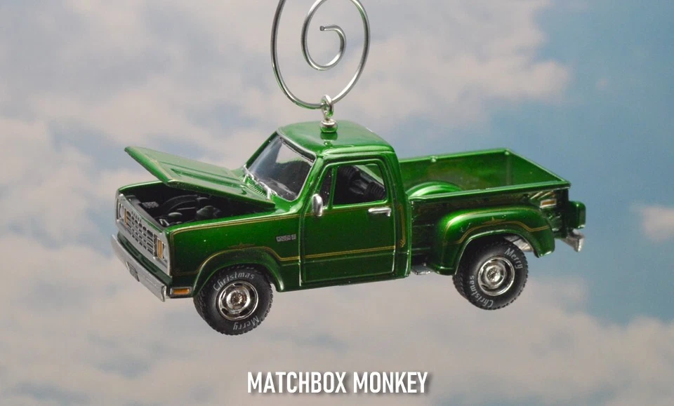 Dodge Warlock Truck Pickup 1976-1979 árbol de Navidad adorno RAM Power Wagon Foto 2 de 4