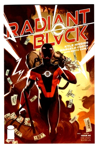 RADIANT BLACK #2 in VF+ a 2021 Image comic Diego Greco Variant cover