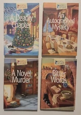 Lot of 4 Secrets of the Castleton Manor Library Mystery (Annie's) HC/DJ