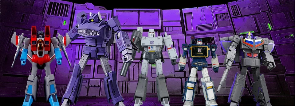 Transformers Vintage G1 Masterpiece Studio Series Decepticons Diorama Backdrop - Image 2 of 4