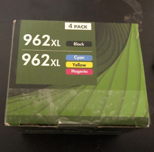 4pk 962XL Ink Cartridge For HP OfficeJet Pro 9010 9012 9015 9018 9020 "e" series
