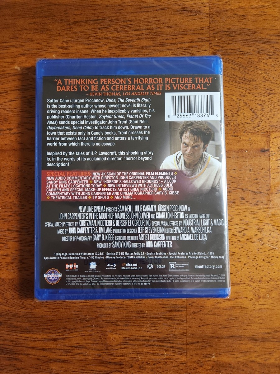 In the Mouth of Madness (Blu-ray, 1995) for sale online | eBay
