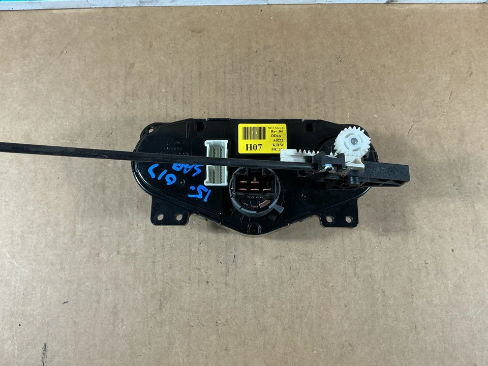 Hyundai Accent 2006-2010 calefacción aire acondicionado control de temperatura clima 97250-1EXXX OEM Foto 4 de 4