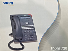 Snom 720 Digital IP / SIP / VoIP / PoE Wideband Semi-graphical Desk Phone