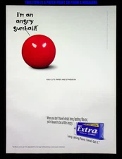 Extra Gum Wrigley's 2003 Trade Print Magazine Ad Poster ADVERT