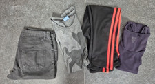 4 Stück Kleidung Klamotten Damen Konvolut Paket  Gr . XS Sport Disney Adidas