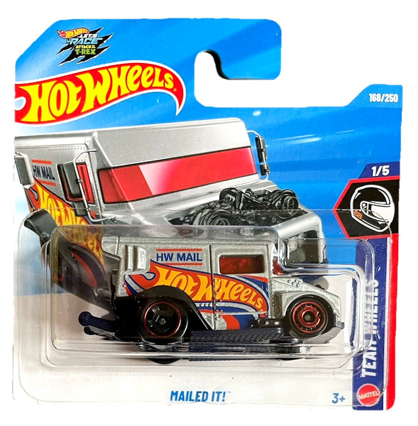 Hot Wheels Mailed IT Post 1/5 2026 168/250 1:64 Modellauto Spielzeug Lets Race-image