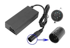 2A 42V Ladegerät für TranzX BL03, mit XLR 5-polig