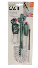 New Boon Cacti Cactus Replacement Brushes Bottle Cleaning Set