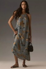 Farm Rio x Anthropologie One-Shoulder Maxi Dress (Size M) - NWT