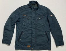 Camel Active Jacke Parka Gr 106 / 56 Lang Übergangsjacke Baumwolle 9089