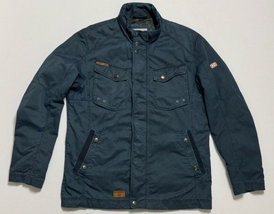 Camel Active Jacke Parka Gr 106 / 56 Lang Blouson Übergangsjacke Baumwolle 0200