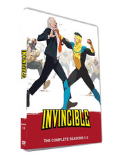 Invincible: The Complete Seasons 1-3 DVD, 6-Disc Box Set New Sealed..