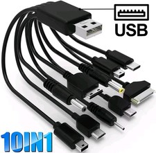 10-in-1 USB Kabel | Multi Ladegerät für And...
