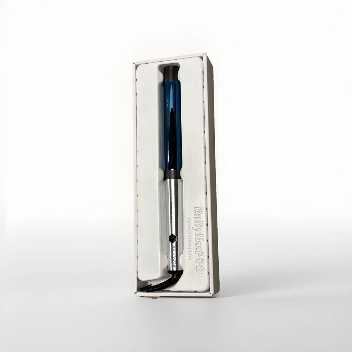 BaBylissPRO Nano Titanium CurlingWand Blue photo 3