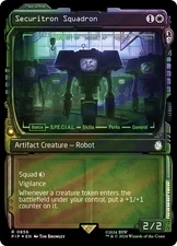 1 x SURGE FOIL Securitron Squadron (Showcase) NM [Fallout] MTG