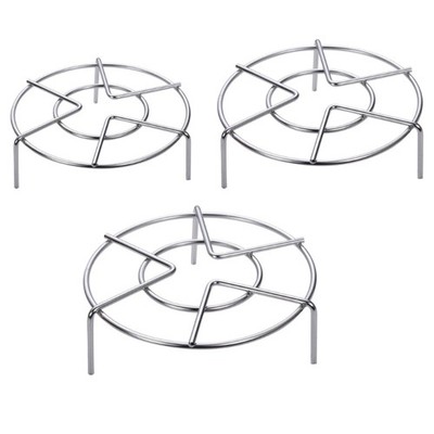 Stainless Steel Multifunction Metal Steamer Rack for Steaming Cooling Rack