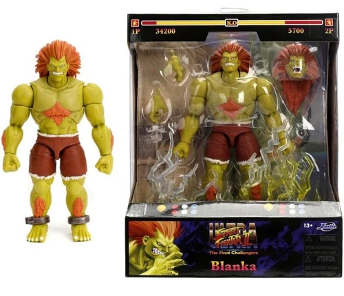 Jada Toys Blanka Figure Street Fighter 2: The Final Challengers