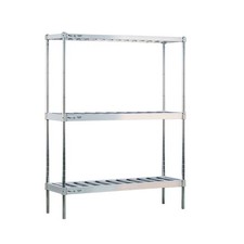 New Age Industrial 1288 18"D x 76"H x 80"L Keg Stacker Shelving Unit