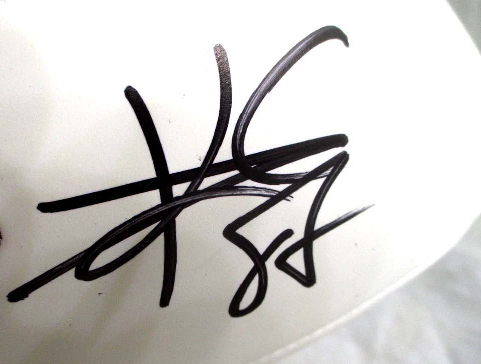 Patrick Mahomes & Travis Kelce / 2X Autografiado K.C Chiefs Fútbol Blanco / Certificado de Autenticidad Foto 4 de 4