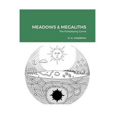 W.N. Vossbrink RPGs MEADOWS  MEGALITHS - The Roleplaying Game VG 