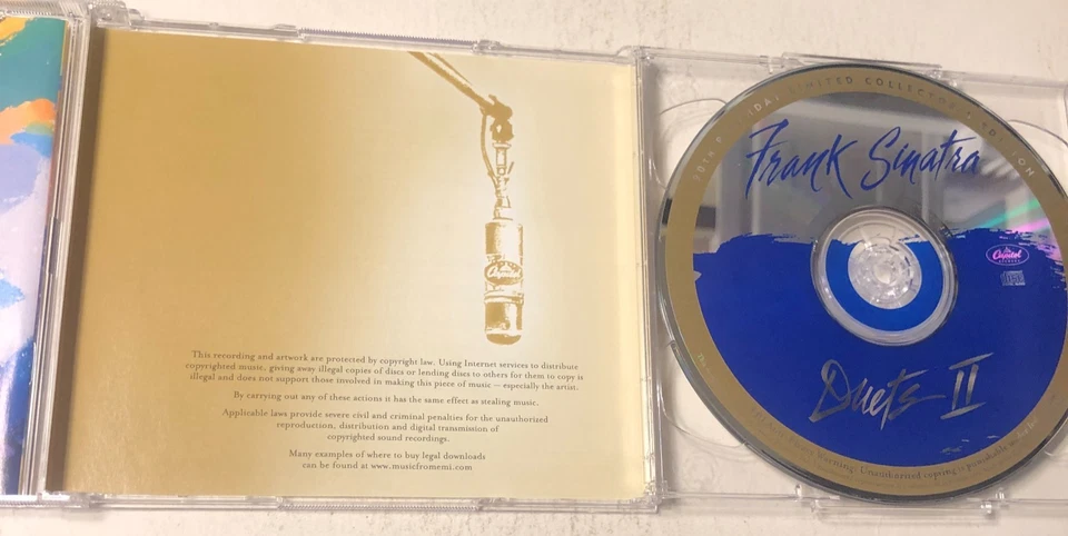 Frank Sinatra Duets I & II 90th Birthday Limited Collector's Edition (2x CD 2005 - Image 4 of 4