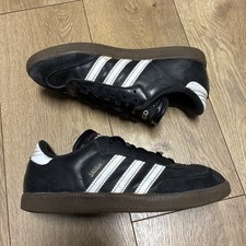 Adidas Samba Shoes Mens Size 4 Classic Soccer Indoor Suede 036516