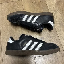 Adidas Samba Shoes Mens Size 4 Classic Soccer Indoor Suede 036516