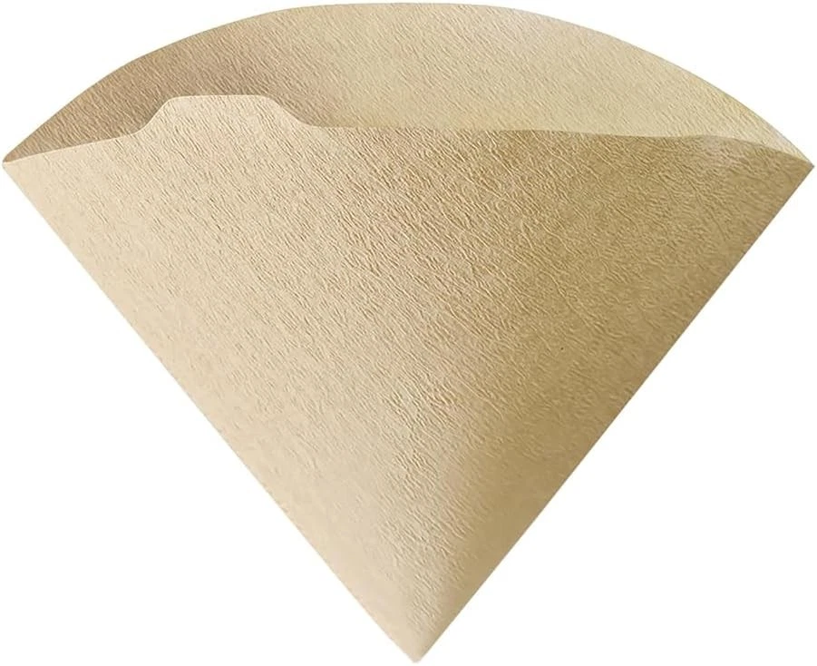 Filtro de café de papel V60, tamaño 01, natural, 100 quilates Foto 2 de 4