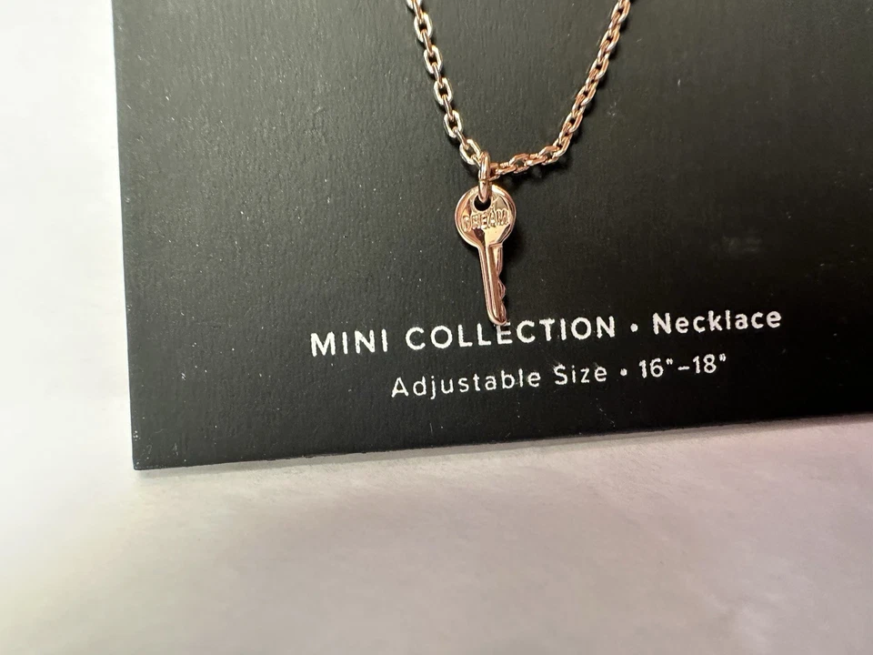 The Giving Key Mini Collection Necklace Rose Gold “DREAM” Key - Image 2 of 4