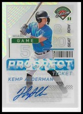 2024 Panini Prospect Edition - Silver Signatures Holo #127 Kemp Alderman